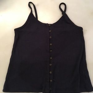 American Eagle Button Up Tank Top
